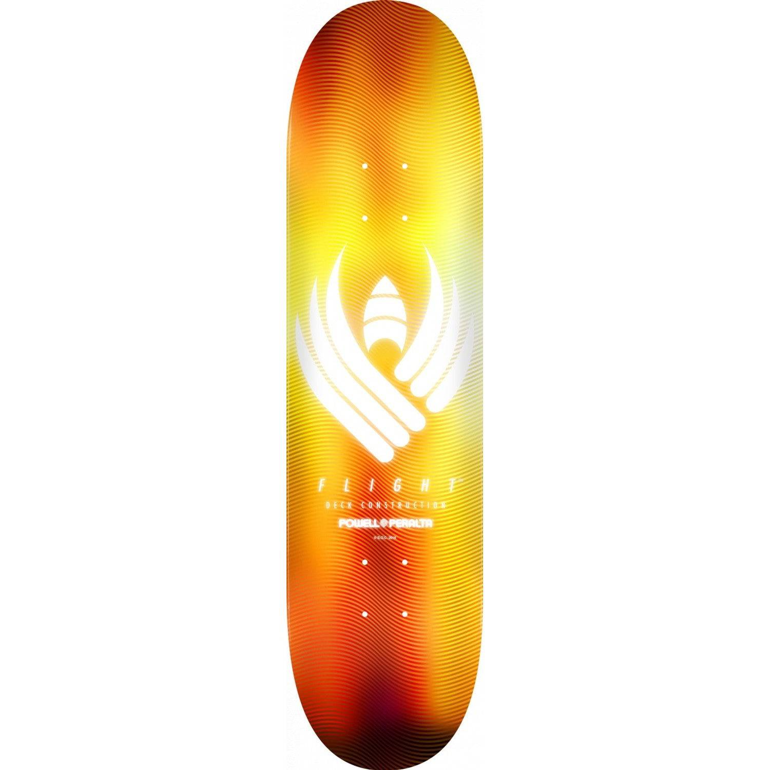 Powell Peralta Flight Glow 249 Skate Deck in Gold 8.5" - M I L O S P O R T