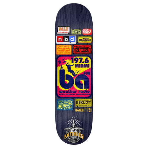Antihero Brian Anderson Broadcasting Skateboard Deck 8.62" - M I L O S P O R T