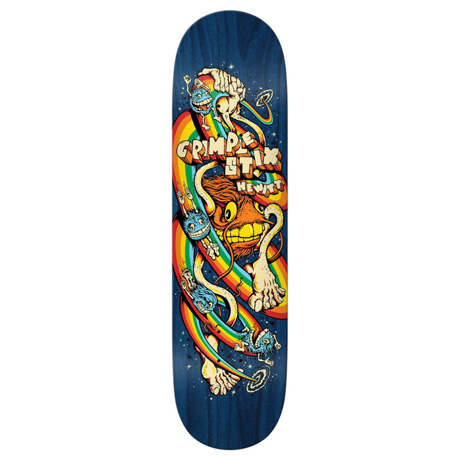Antihero Hewitt Grimpestix Zapped Skateboard Deck in 8.4'' - M I L O S P O R T