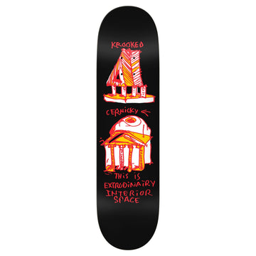 Krooked Cernicky Arch Skateboard Deck in 8.06