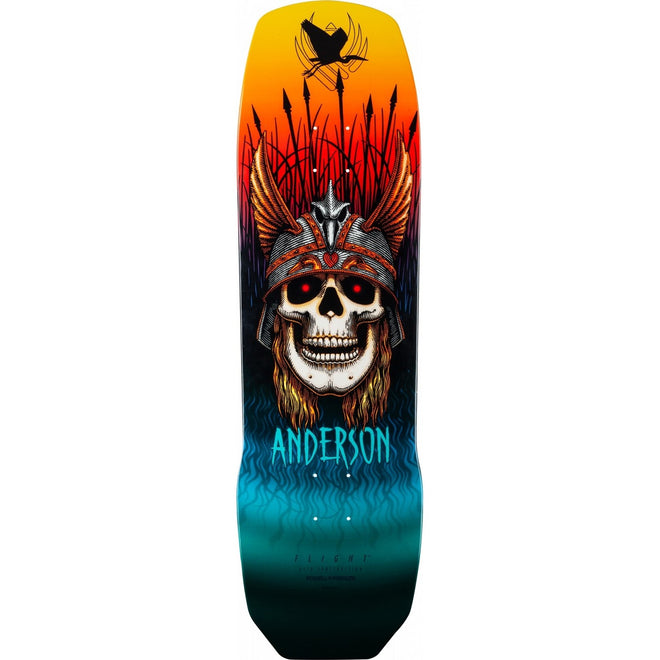 Powell Peralta Flight Andy Anderson Heron Skull Skate Deck in 8.45'' - M I L O S P O R T