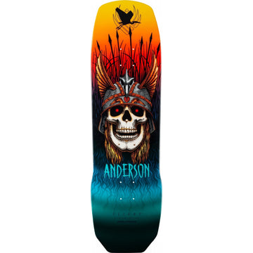 Powell Peralta Flight Andy Anderson Heron Skull Skate Deck in 8.45''