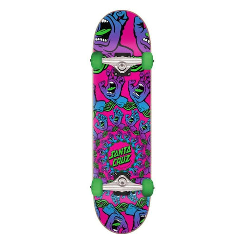 Santa Cruz Mandala Hand Complete Skateboard in 8" by 31.25" - M I L O S P O R T