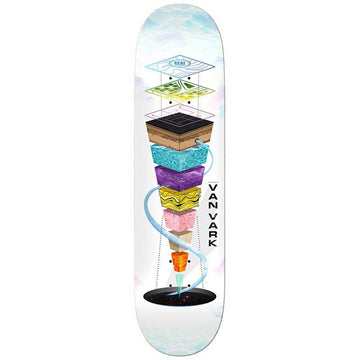 Real Tanner Topography Skateboard Deck in 8.25