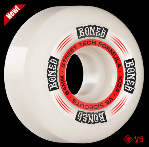 Bones V5 Regulators Wheels STF Formula 103a Skate Wheels in 54mm - M I L O S P O R T