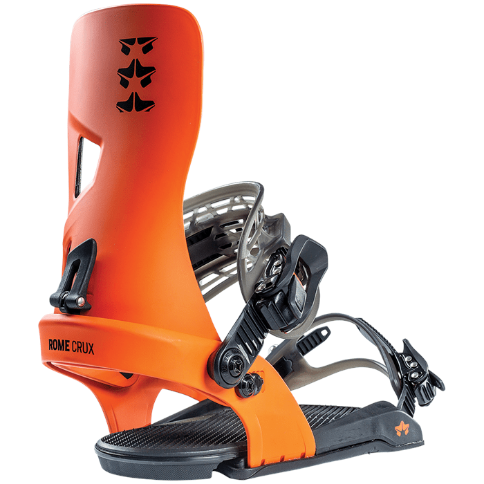 2022 Rome Crux Snowboard Binding in Orange