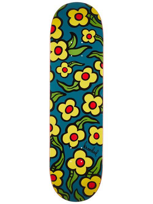 Krooked Wild Style Flower Skate Deck 8.25" - M I L O S P O R T