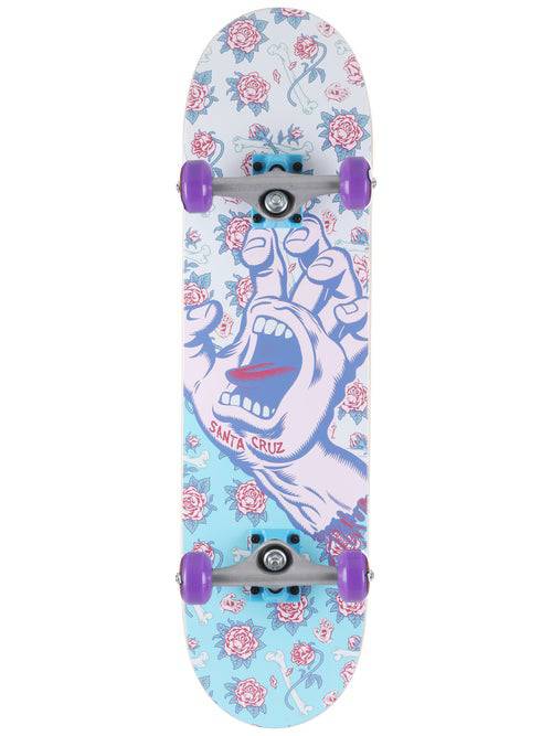 Santa Cruz Floral Decay Hand Mini Complete Skateboard Deck in 7.75" - M I L O S P O R T