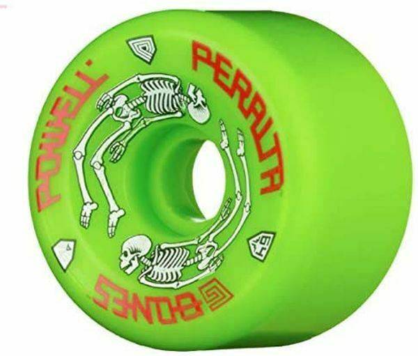 Powell Peralta G Bone 2 64mm 97a Skate Wheel in Green - M I L O S P O R T