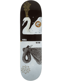 Magenta Swans Zoo Series Skate Deck in 8.4"