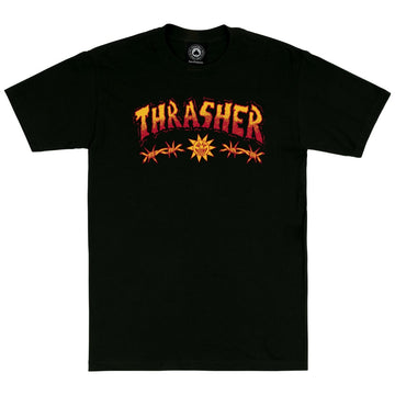 Thrasher Sketch T-Shirt in Black
