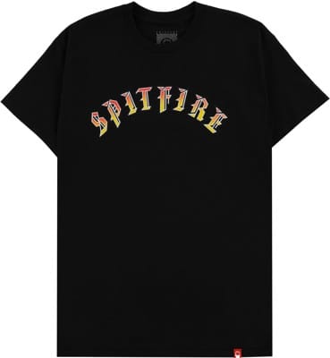 Spitfire Old E T Shirt in Black - M I L O S P O R T