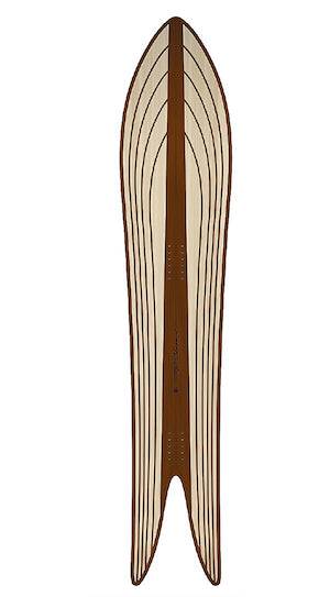 Gentemstick Super Fish Outline Core Snowboard 2023 - M I L O S P O R T
