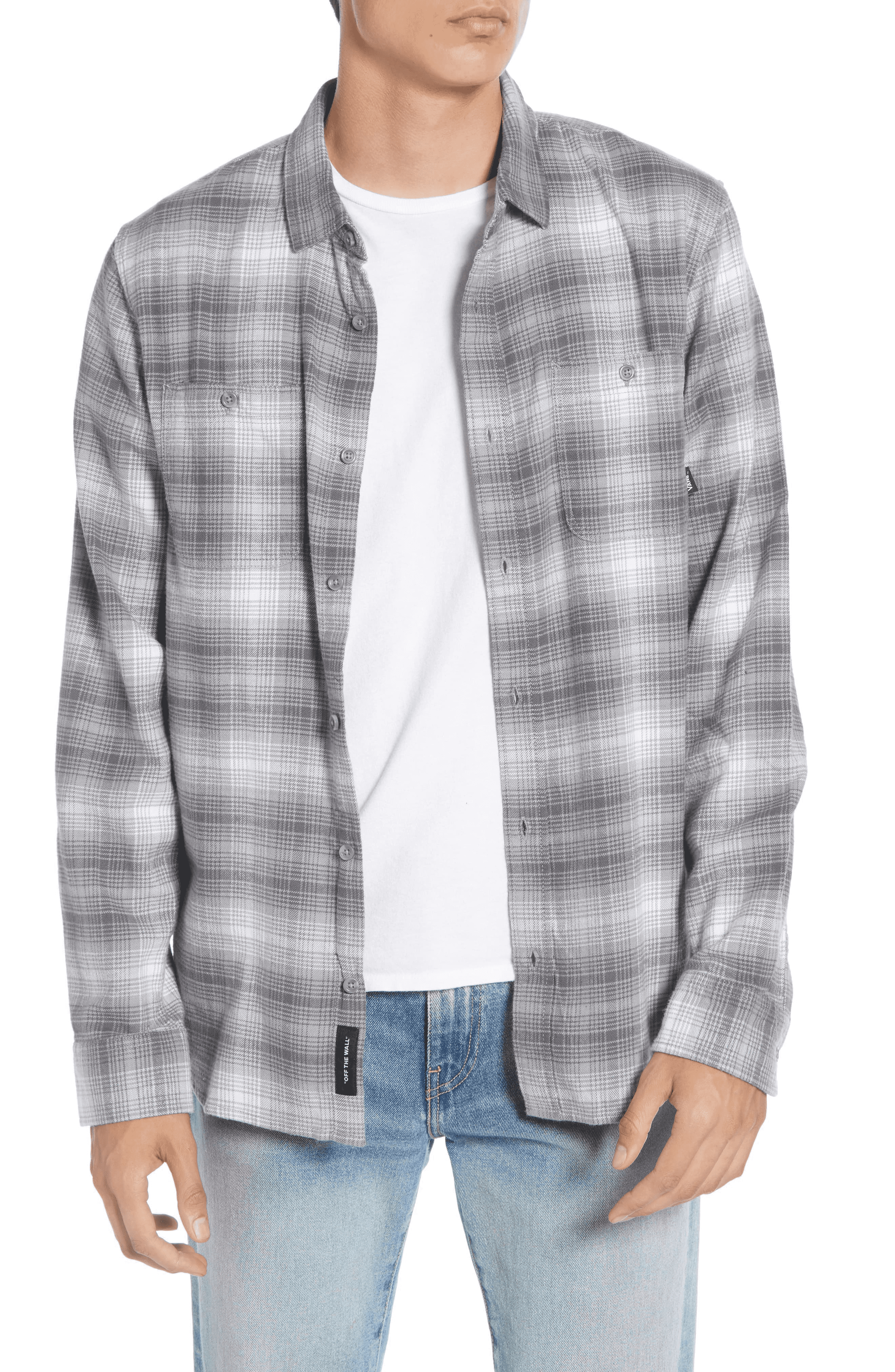 Vans Banfield III Flannel Shirt in Multicolor and White - M I L O S P O R T