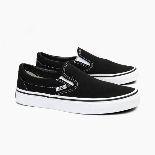 Vans Slip On Pro Shoe in Black White and Gum - M I L O S P O R T