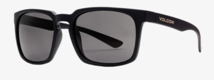 Volcom Alive Sunglass in Gloss Black with a Gray lens - M I L O S P O R T