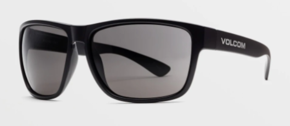 Volcom Baloney Sunglass in Matte Black with a Gray lens - M I L O S P O R T
