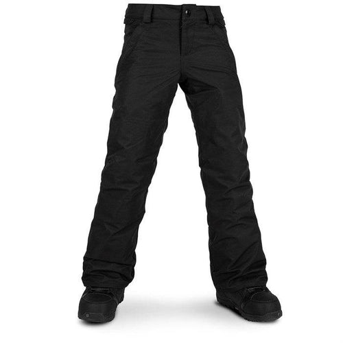 2020 Volcom Frochickidee Insulated Girls Snowboard Pant in Black - M I L O S P O R T