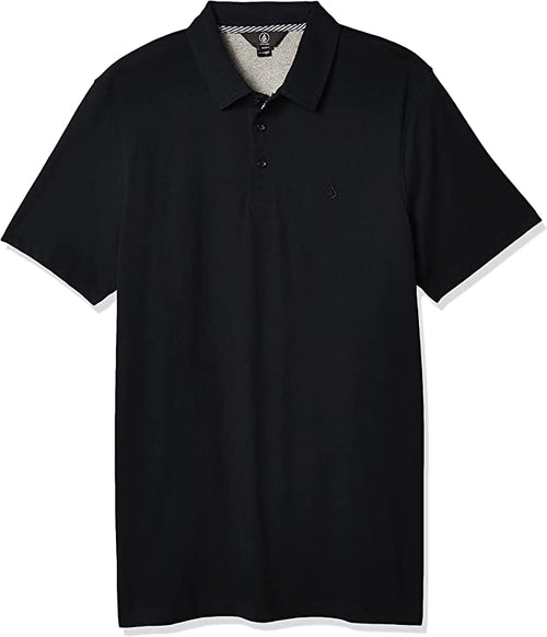 Volcom Wowzer Polo Shirt in Black - M I L O S P O R T